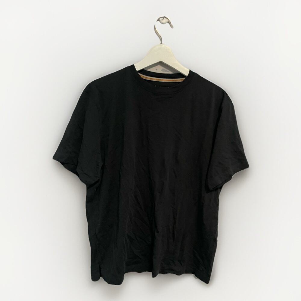 LEFT COAST‎ TEE Iconic Short Sleeve Crewneck Cotton Black Large